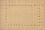 Eclectic Ziegler Dacia Beige Tan Hand-Knotted Wool Rug - 8'11'' x 12'3''