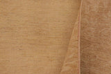 Handmade Kafakz Chobi Ziegler Modern Contemporary Tan Beige Hand Knotted Rectangel Hand Knotted 100% Vegetable Dyed wool area rug 9 x 11